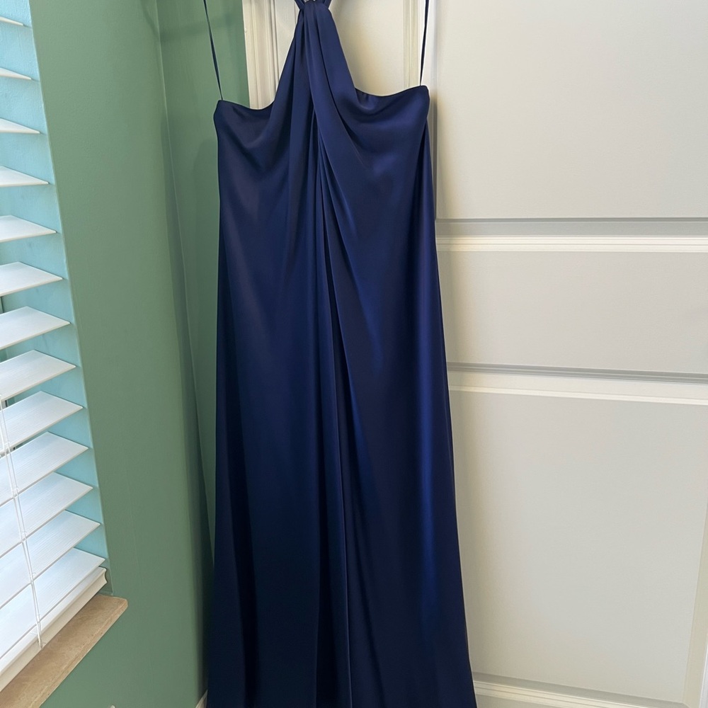Banana Republic brand new Navy Silk Gown